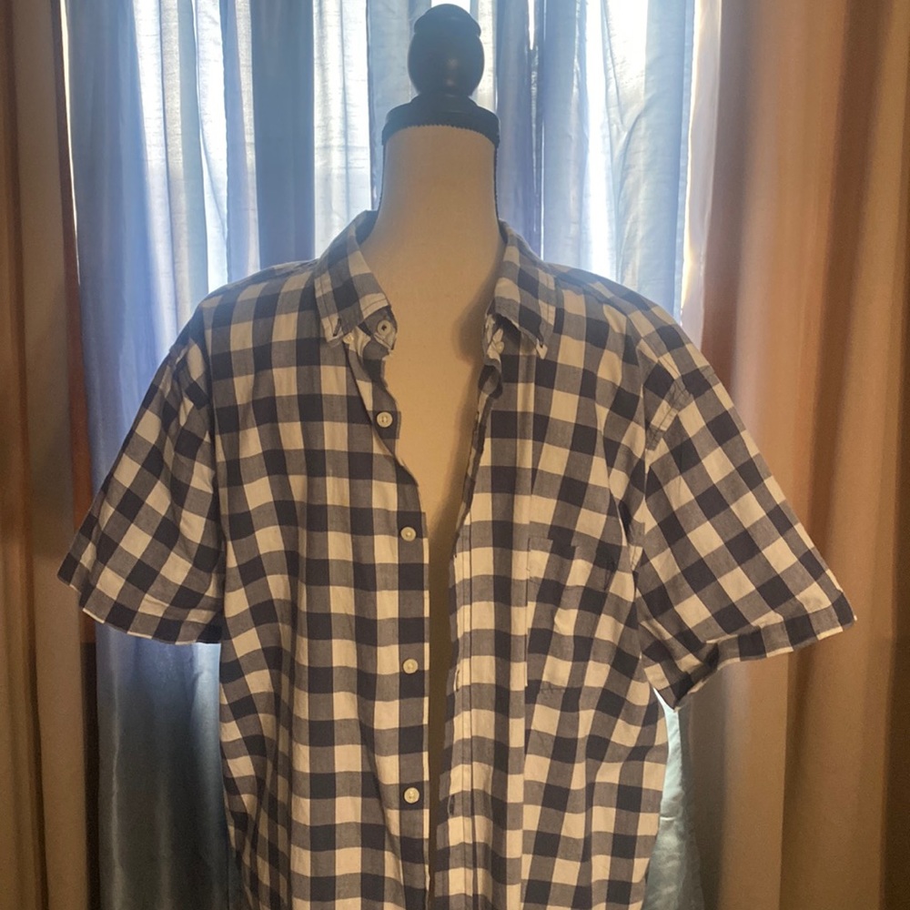 Aeropostale short  sleeve checkered  shirt
